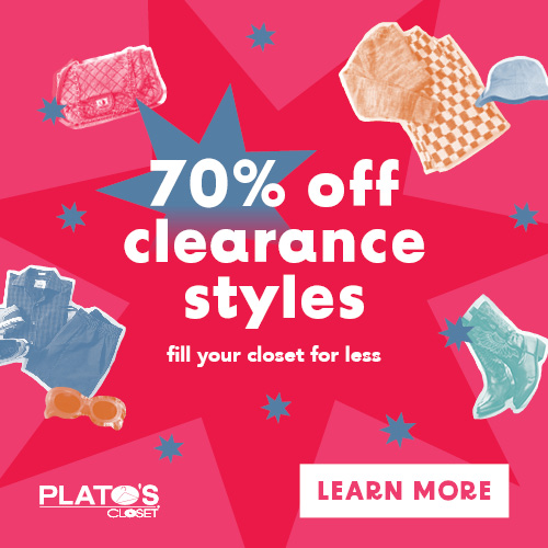 70% off clearance styles